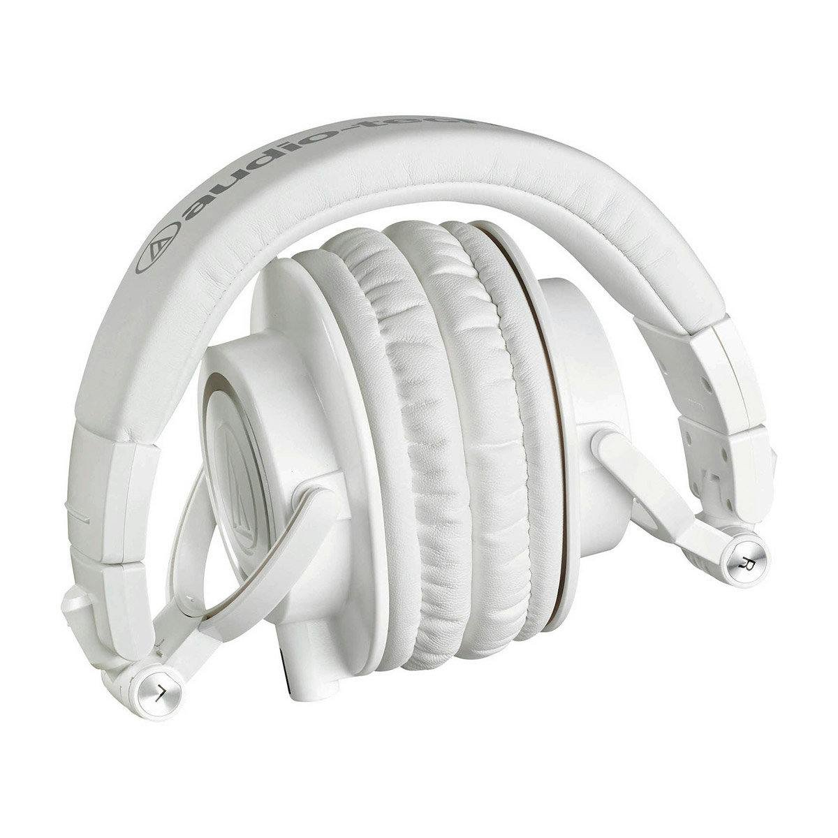 Audio-Technica ATH-M50x ホワイト Audio Technica ATH-M50X Pro Studio Monitor Headphones in White